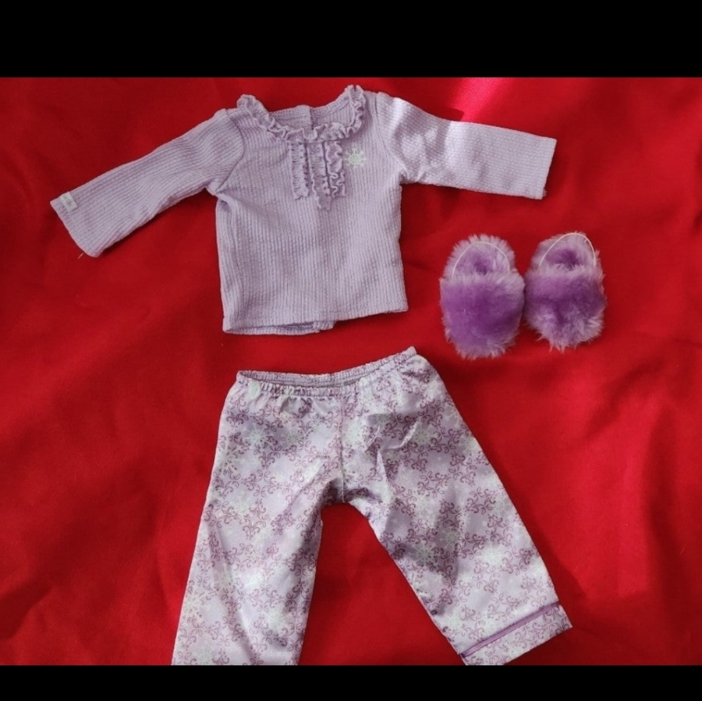 American Girl Satin Pajamas